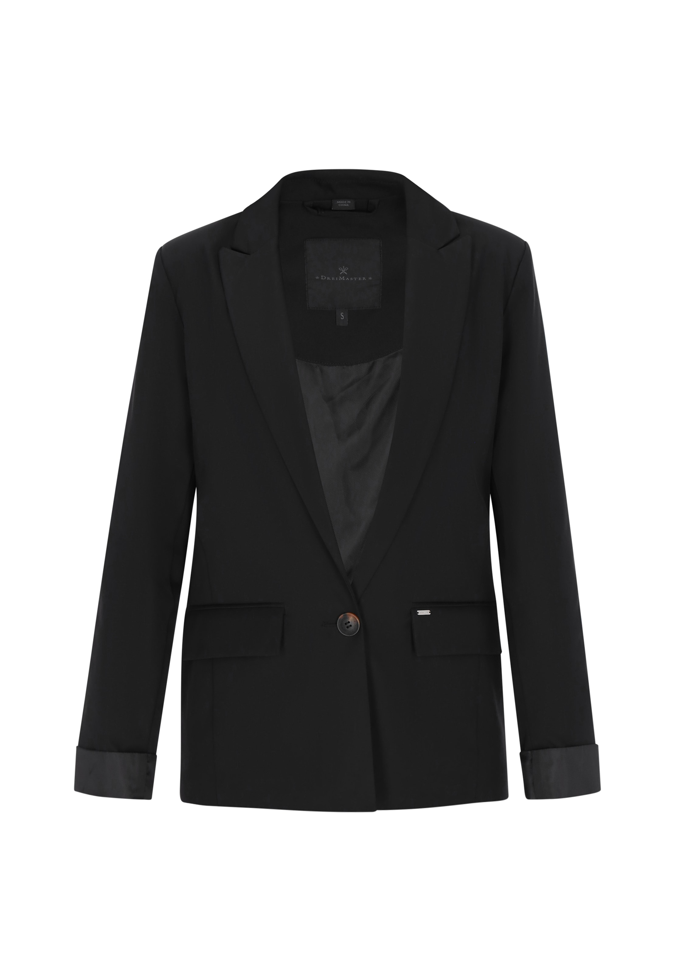 Blazer 'Classic' DreiMaster Klassik en noir : devant