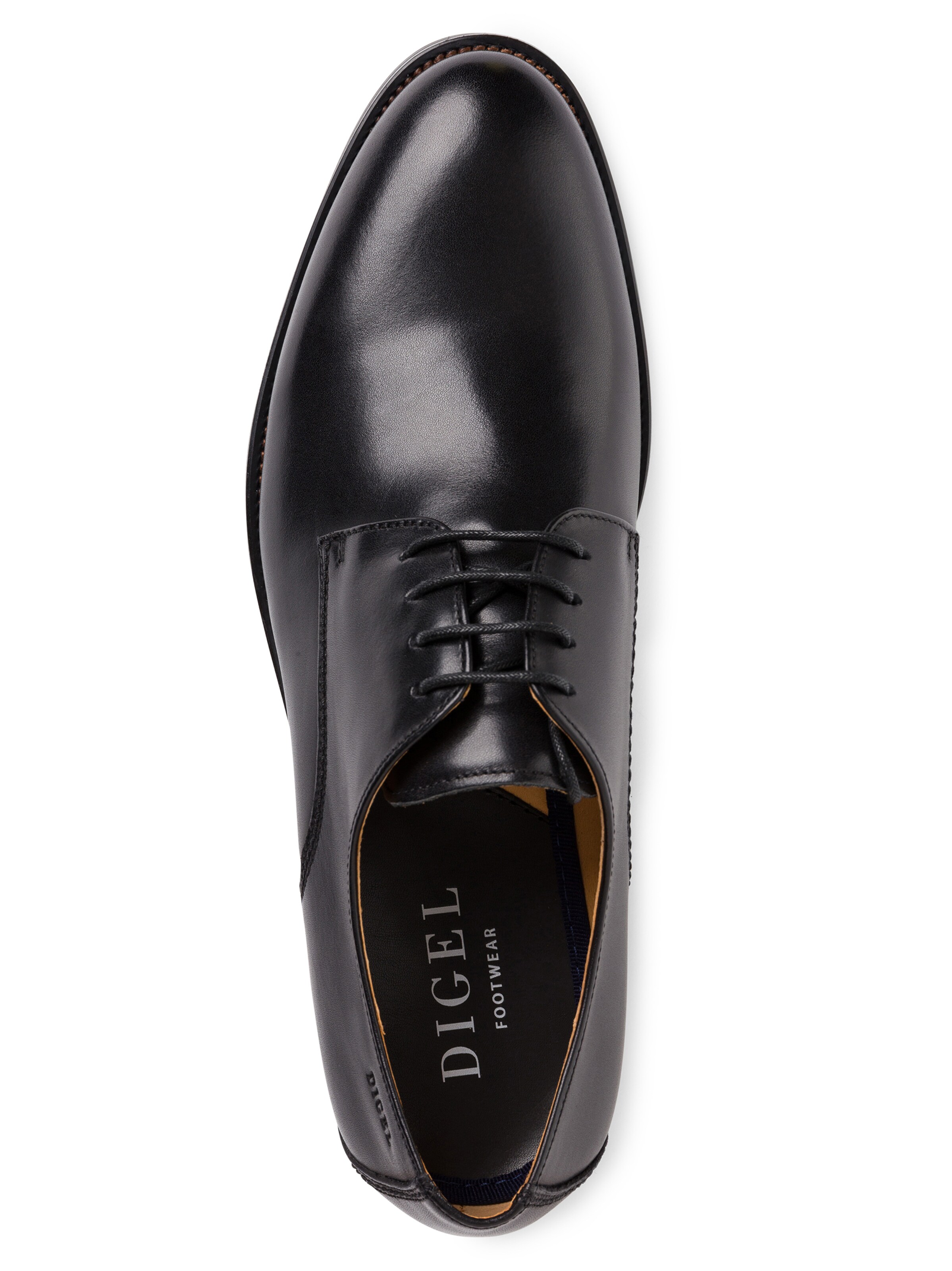 Digel Schnürschuh 'Sebastian' in Schwarz