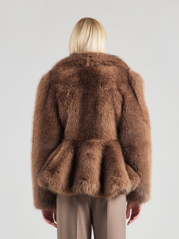 Monki Between-season jacket in Brown