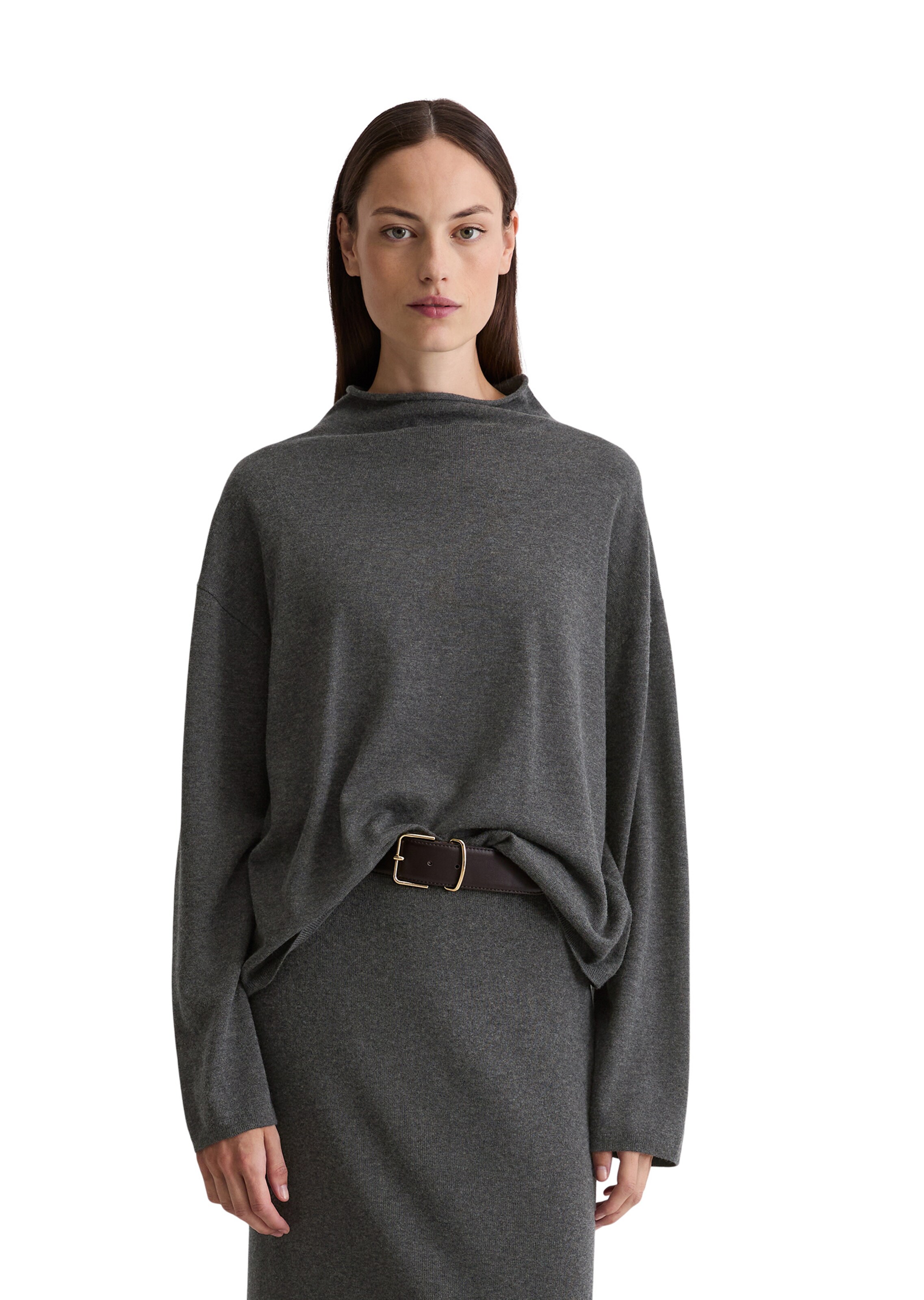 pilka Marc O'Polo Megztinis: priekis