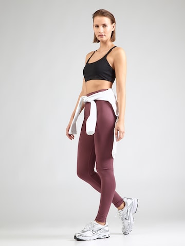Hummel Skinny Sportbroek 'Hiit' in Lila