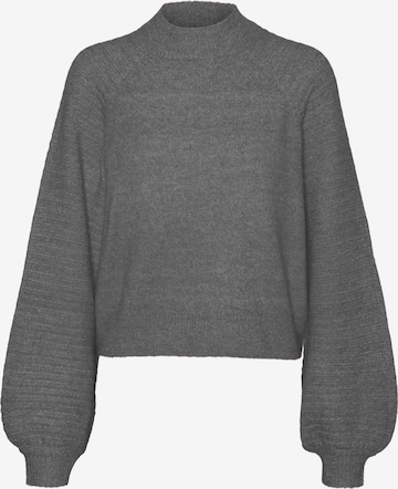 VERO MODA - Pullover 'LINDA' em cinzento: frente