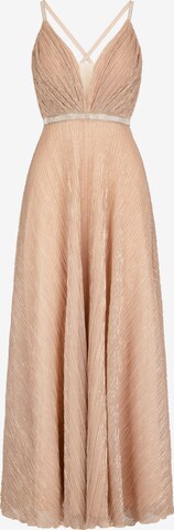 APART Evening Dress in Gold: front