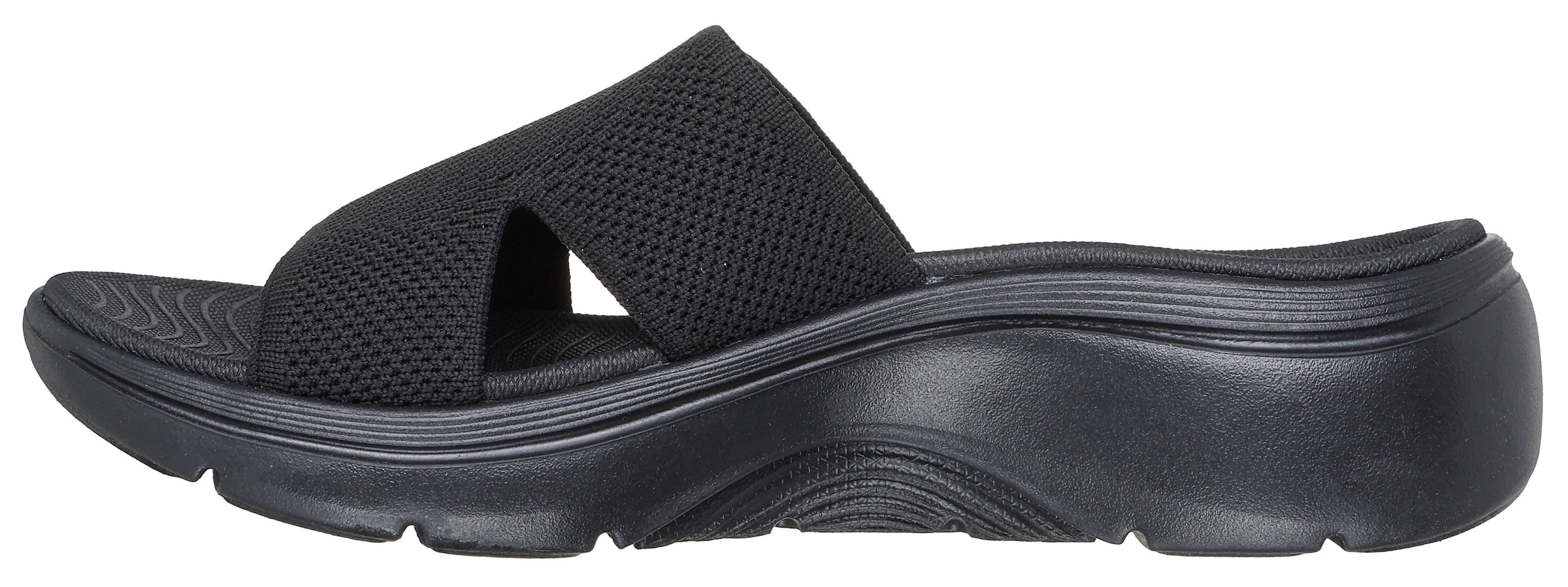 SKECHERS Mules in Black: front