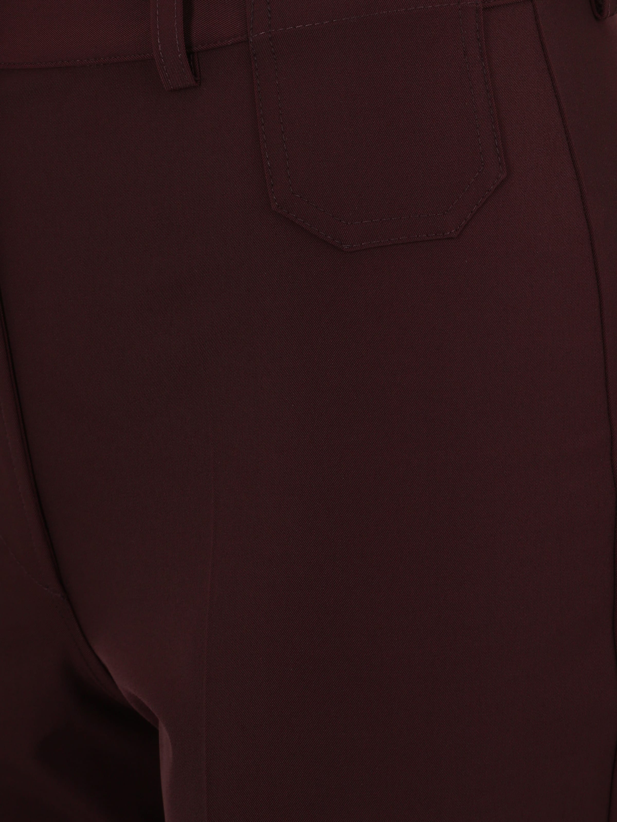 ABOUT YOU REBIRTH STUDIOS Flared Bukser 'Pamela' i rød