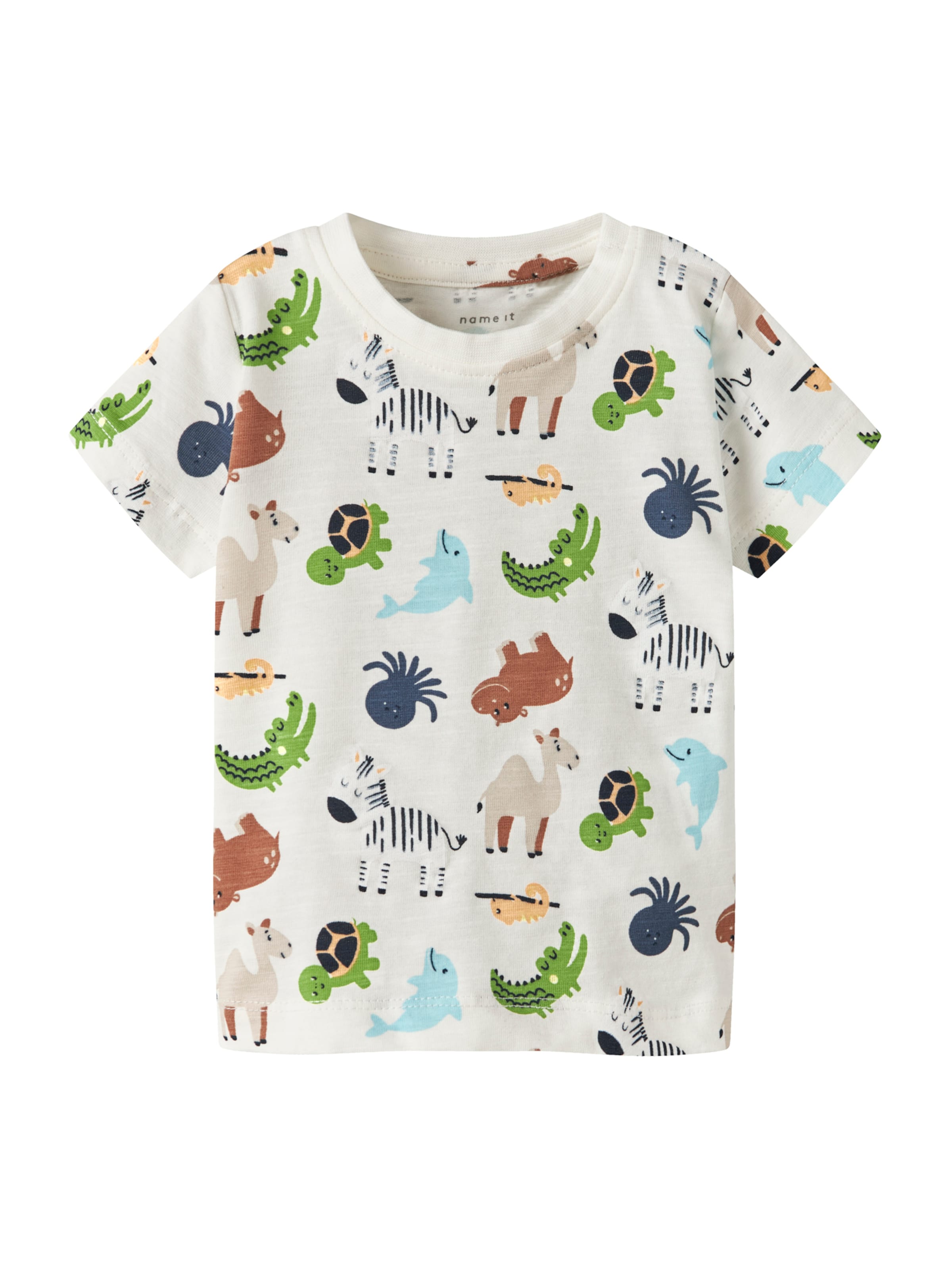 NAME IT - Camiseta 'NBMFARI' en blanco: frente