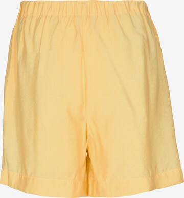 minimum Широка кройка Панталон 'Acazia' в жълто