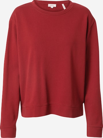 s.Oliver - Sweatshirt em vermelho: frente