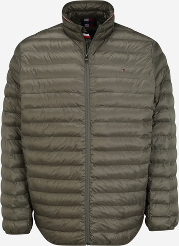 Tommy Hilfiger Big & Tall Between-season jacket in Green: front