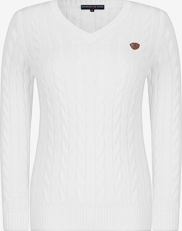 Giorgio di Mare Sweater in White: front