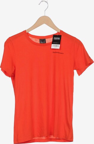 PEAK PERFORMANCE T-Shirt S in Rot: predná strana
