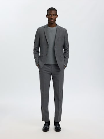 Coupe slim Veste de costume 'SLHTHEO' SELECTED en gris