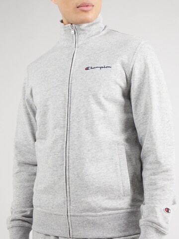 Giacca di felpa di Champion Authentic Athletic Apparel in grigio
