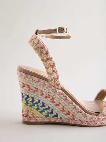 Next Strap sandal 'Forever Comfort®' in Beige