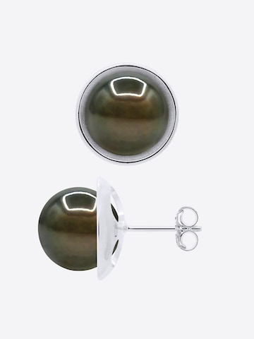Ateliers Saint Germain - Pendientes 'MANARAGA' en blanco: frente