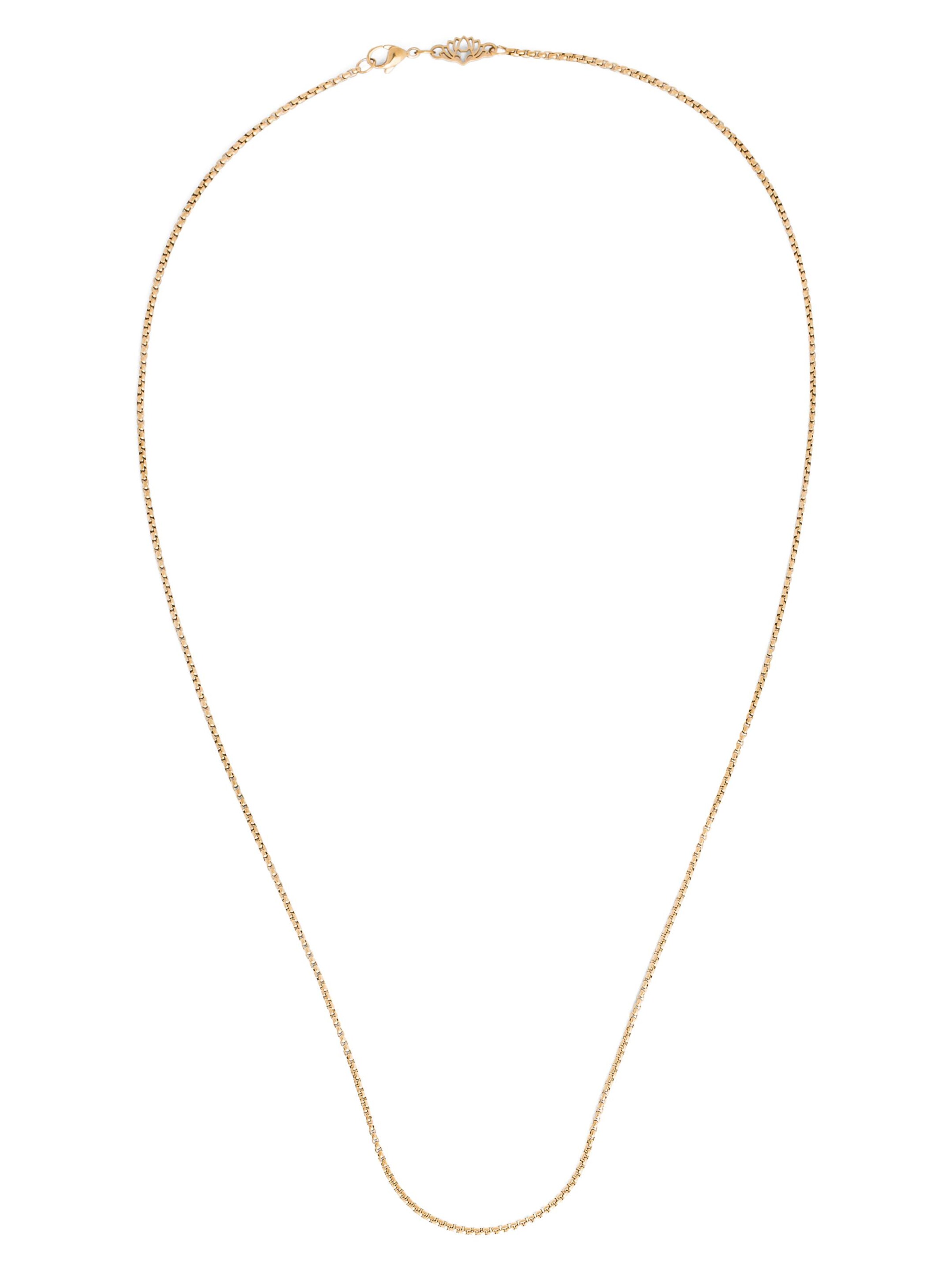 Akitsune Kette 'Pearl'‌‌‌‌‌‌‌‌‌ in Gold: Vorderseite