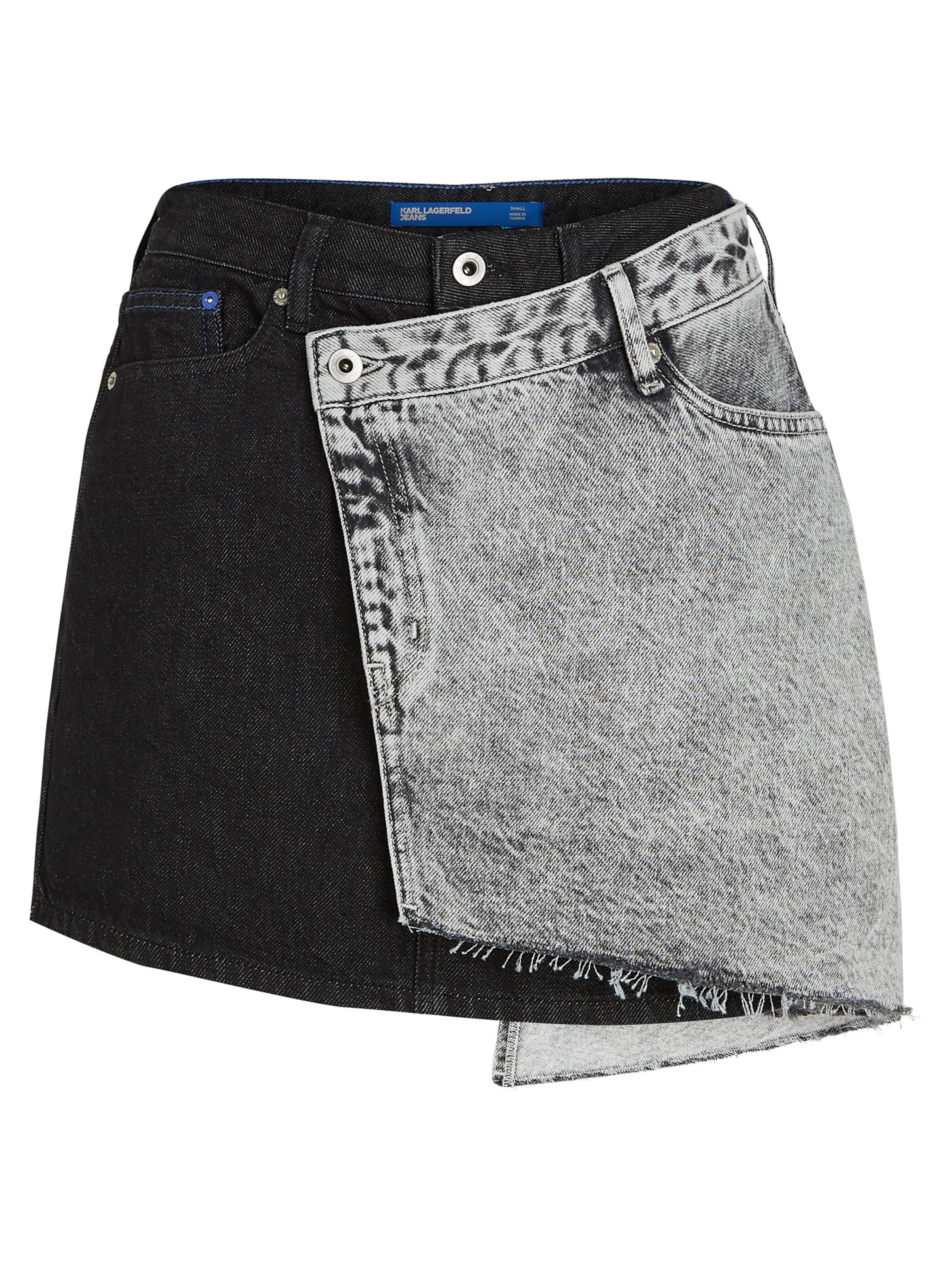 KARL LAGERFELD JEANS Φούστα σε μαύρο: μπροστά