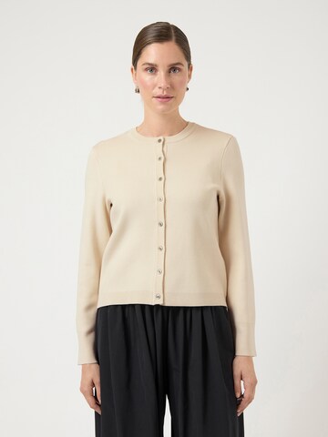 YAS Kardigán 'YASELENA' - bézs: elől