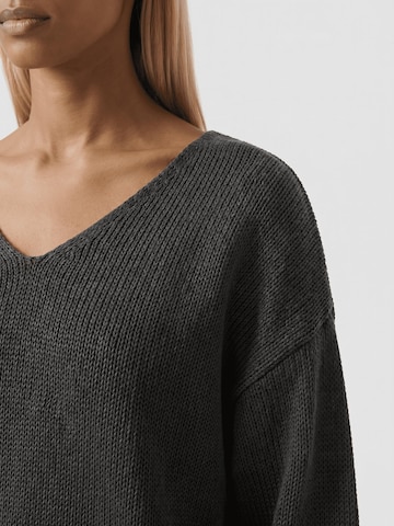 americandreams Oversized sweater 'Milana Cotton' in Black