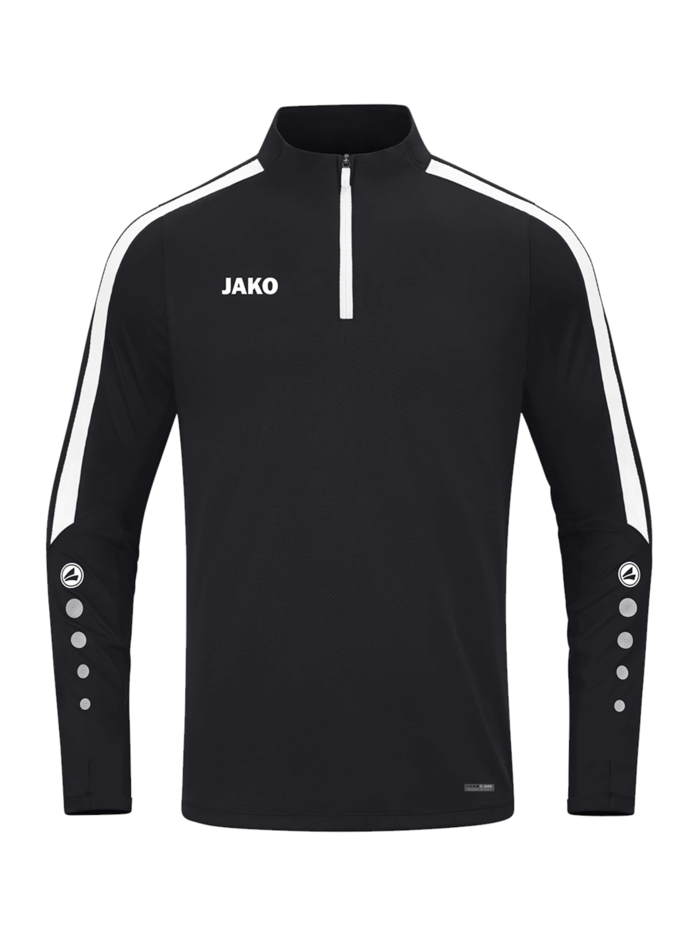 JAKO Sportsweatshirt in Schwarz: Vorderseite