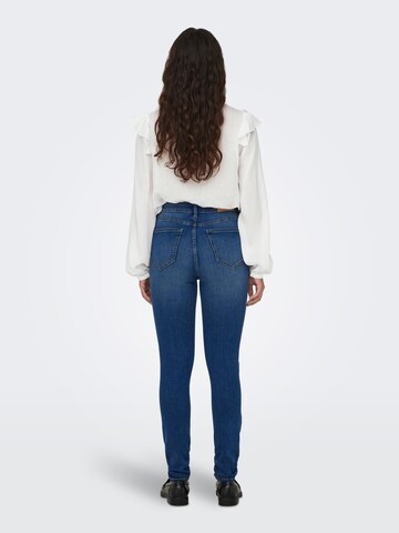 JDY Slimfit Jeans 'Aya' in Blau