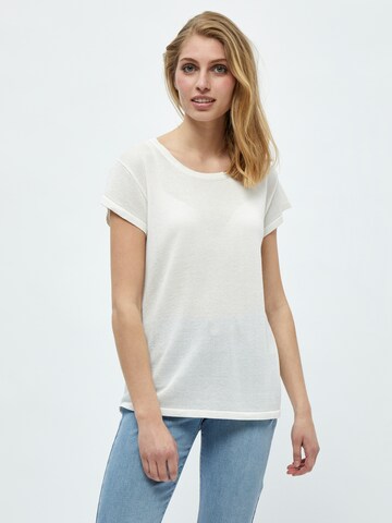 Pullover 'Carlina' di minus in bianco: frontale