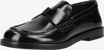PAVEMENT Moccasins in Black: front