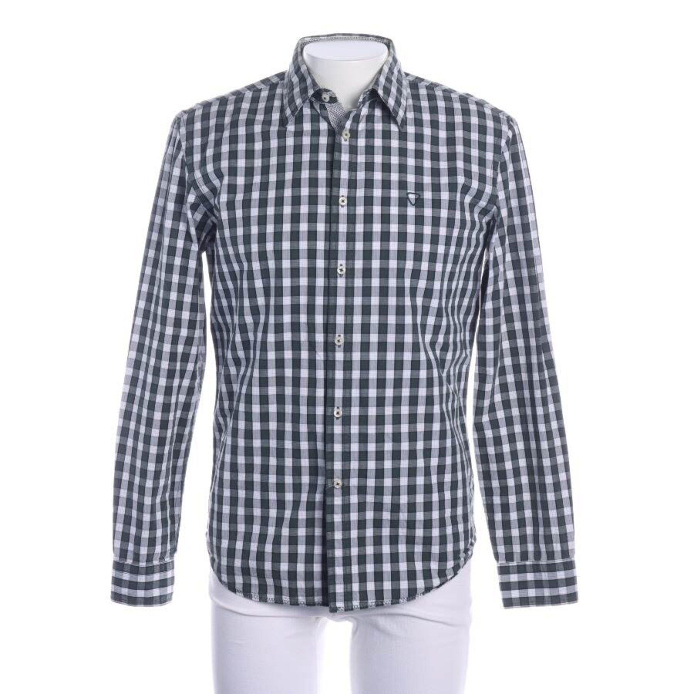 STRELLSON Button Up Shirt in M in Mixed colors: front