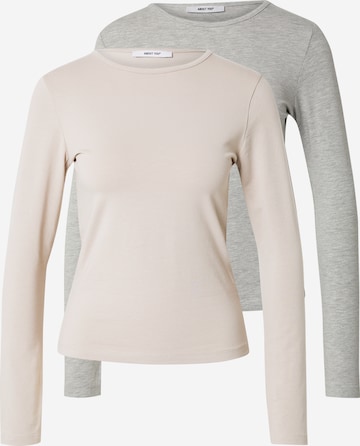 T-shirt 'Layla' ABOUT YOU en beige : devant