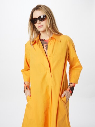 Marc Cain Shirt Dress in Orange