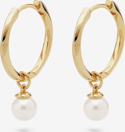 JETTE JETTE Damen-Ohrhänger 925er Silber, recycelt Perlmutt ' ' in gold, Produktansicht