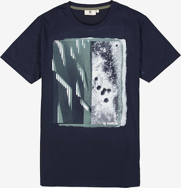 T-Shirt GARCIA en bleu : devant