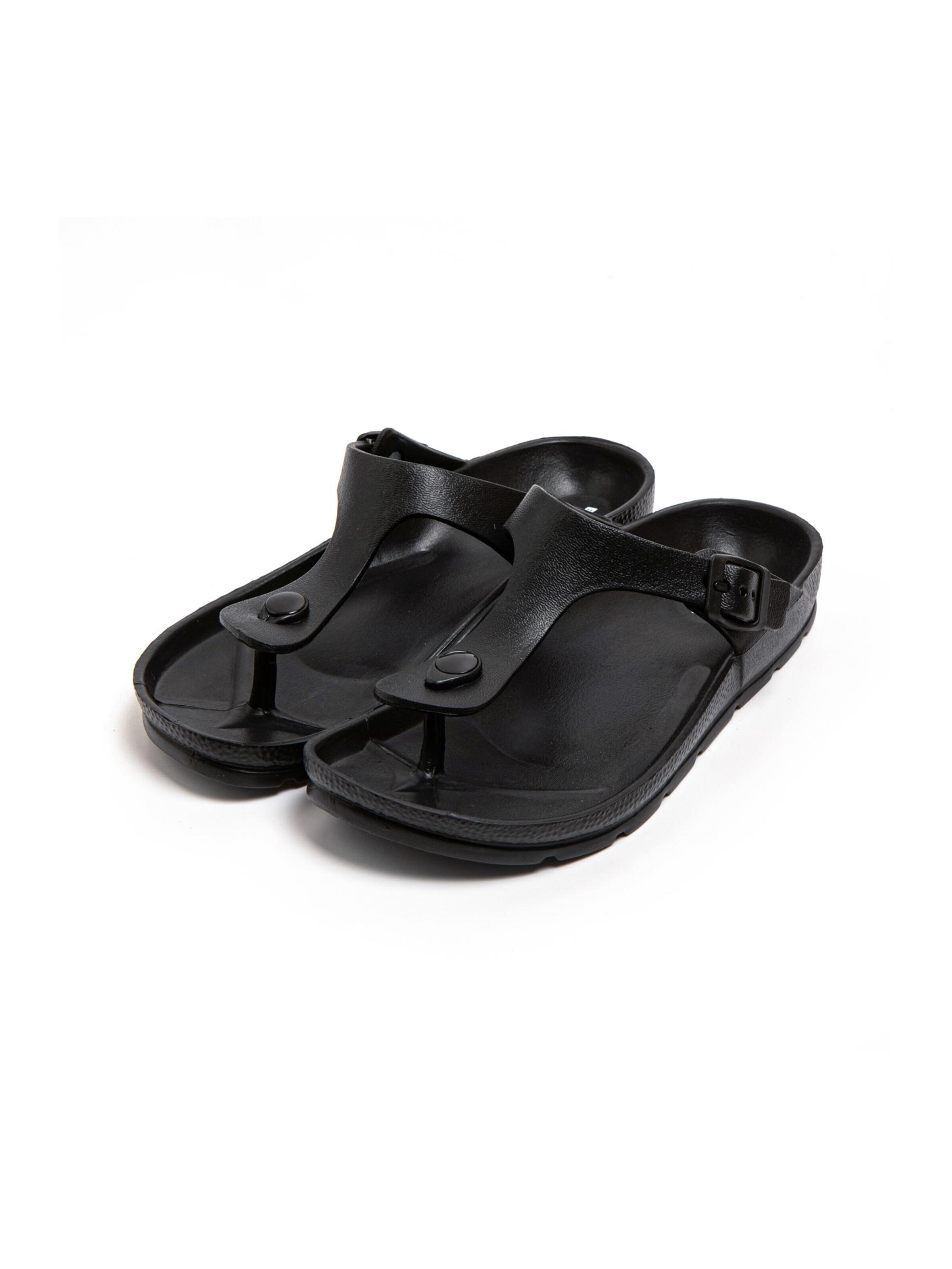 Brasileras T-bar sandals 'Soleil' in Black