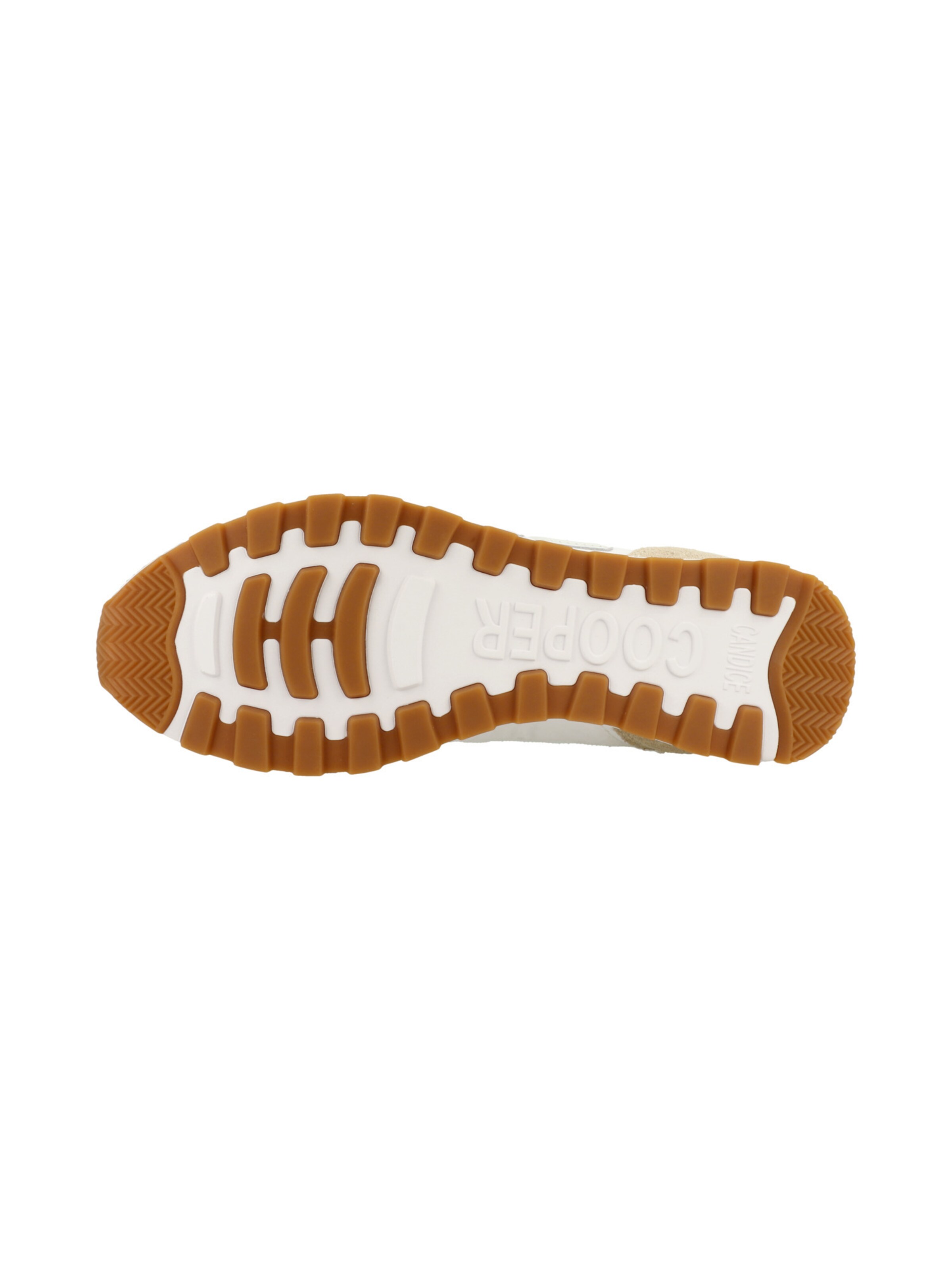 Candice Cooper Sneaker low ' PLUME 3 ' in Beige