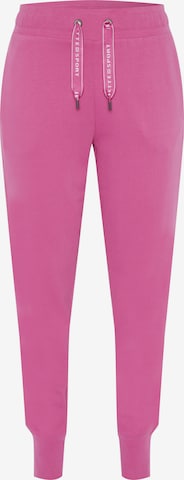 Jette Sport Workout Pants in Pink: front