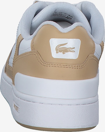 LACOSTE Athletic Lace-Up Shoes 'T-Clip 47SFA0064' in Brown