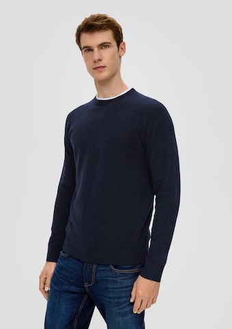 Pull-over s.Oliver en bleu : devant