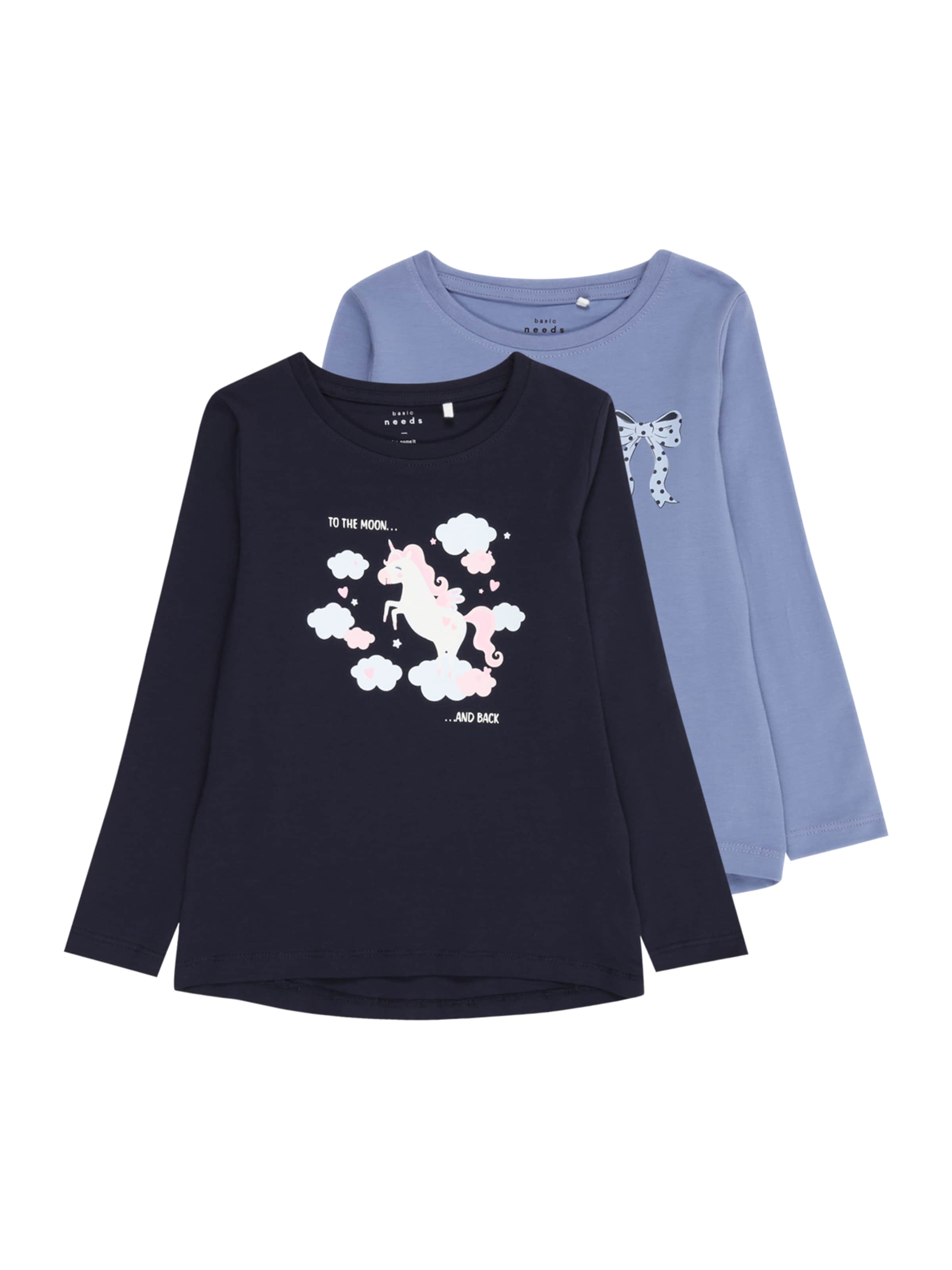 NAME IT Футболка 'NMFVIX' в Синий: спереди