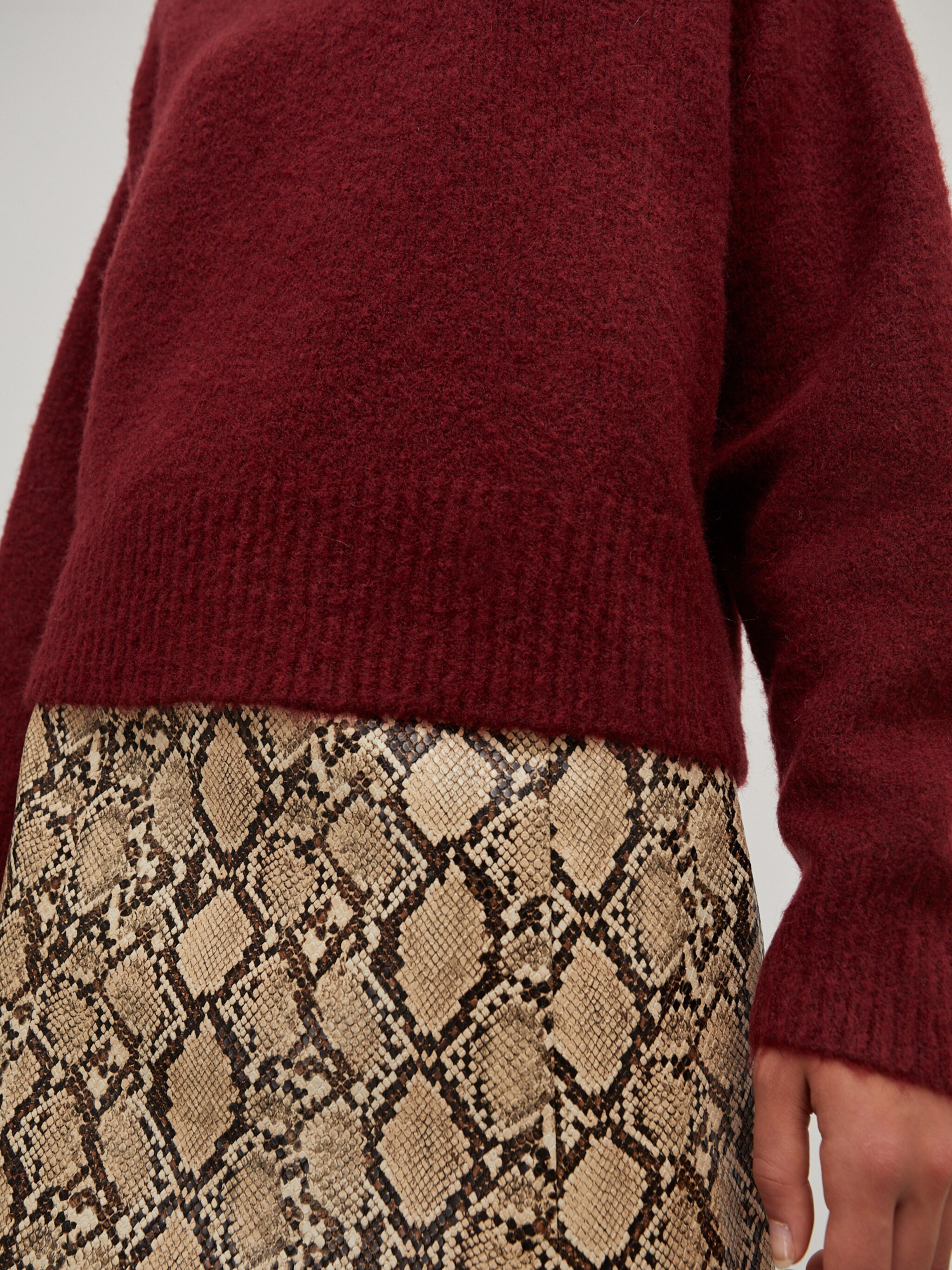 EDITED Productos Jersey 'Clemence' borgoña