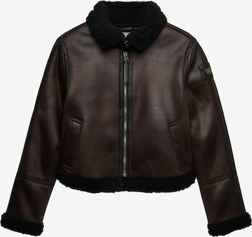 Superdry & Co Winter jacket in Brown: front