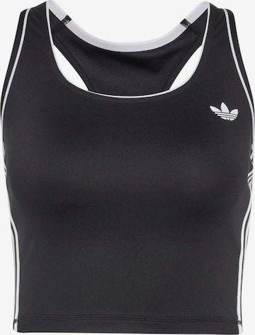 ADIDAS PERFORMANCE Спортивный топ в Черный: спереди