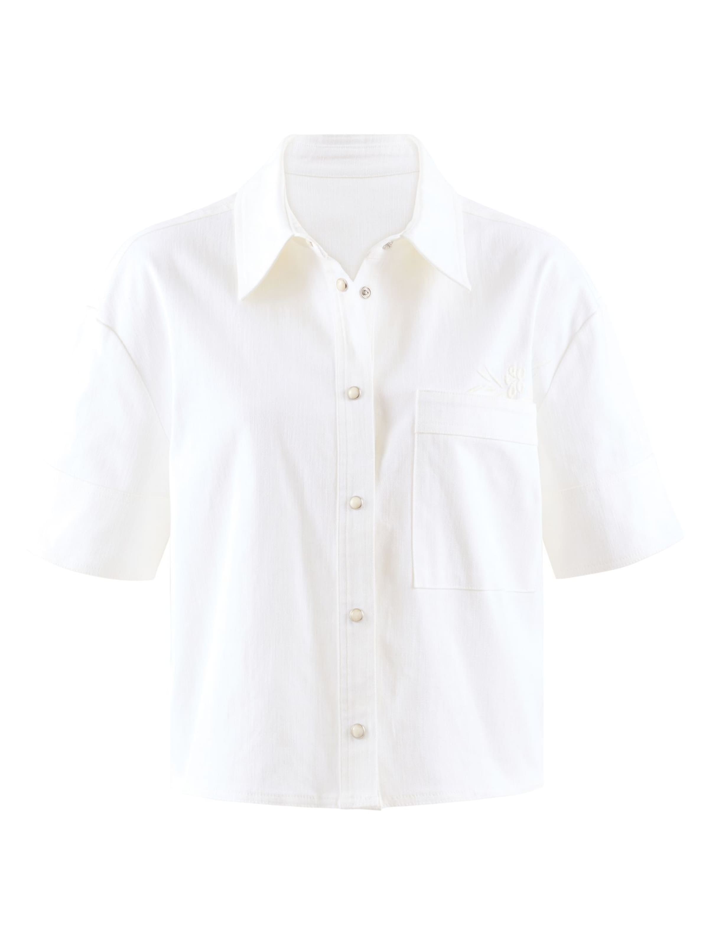 Tamaris Blouse in White: front