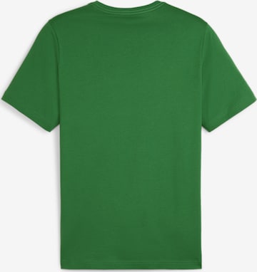 PUMA Performance Shirt 'Essentials' in Green