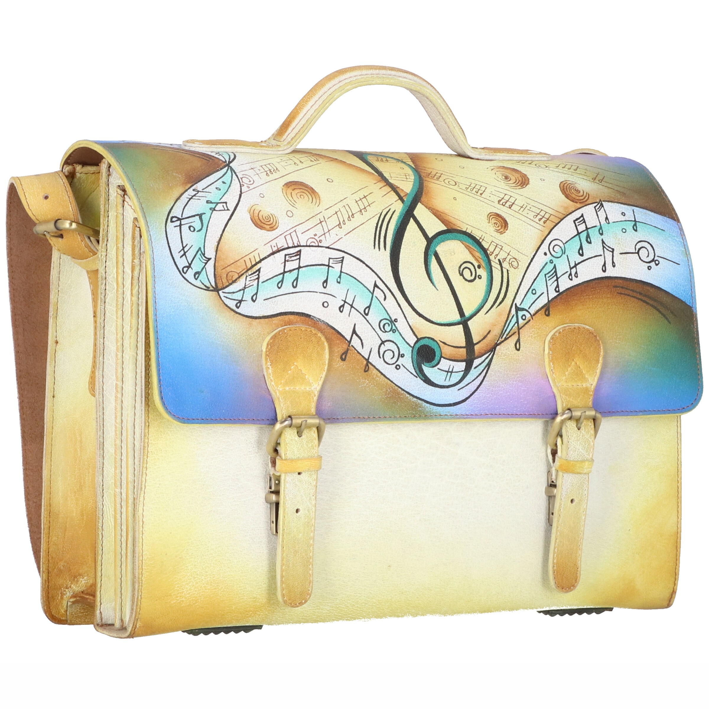 Borsa a mano 'Art + Craft' di Greenland Nature in colori misti