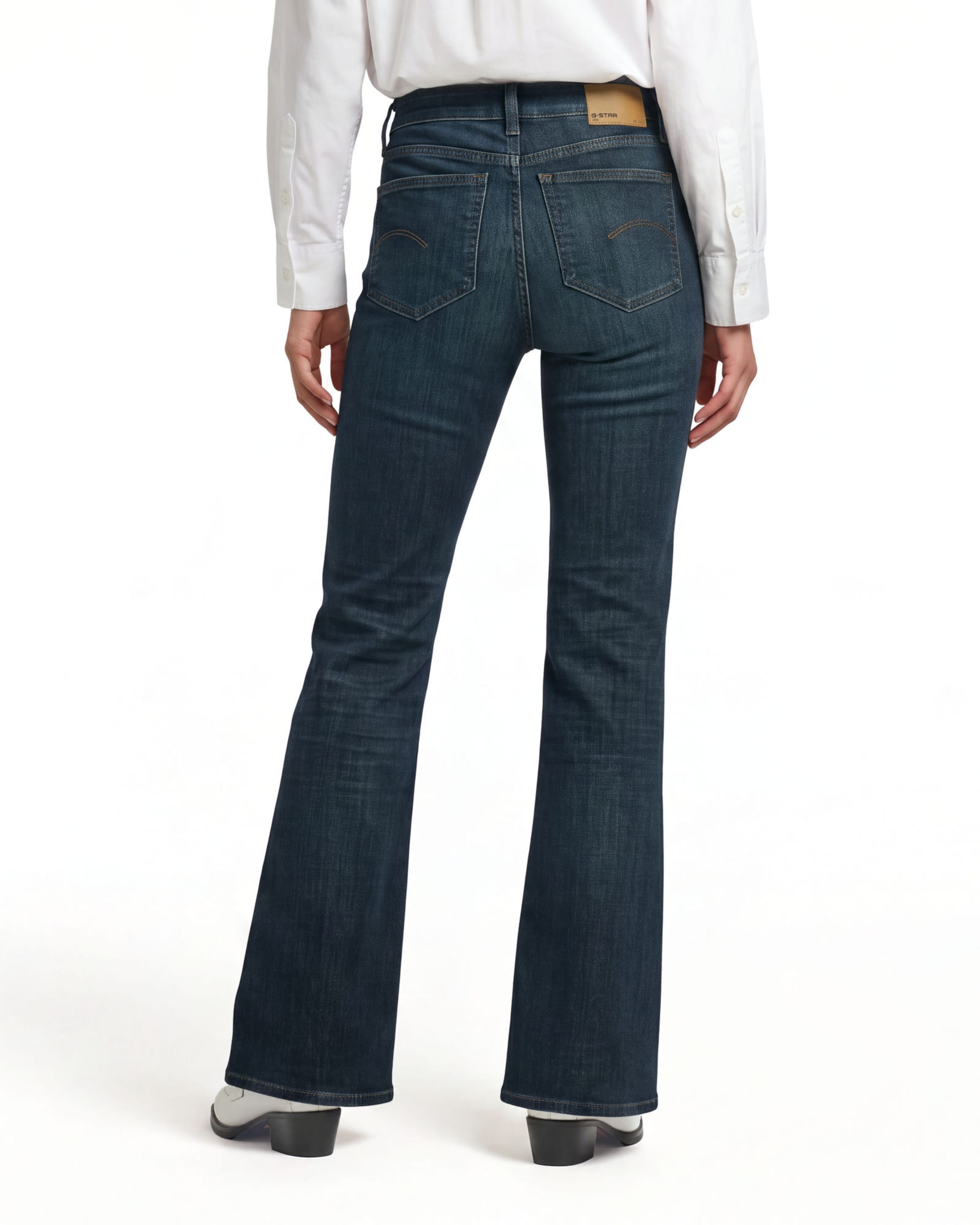 G-STAR Bootcut Jeans ' ' in Blauw: voorkant