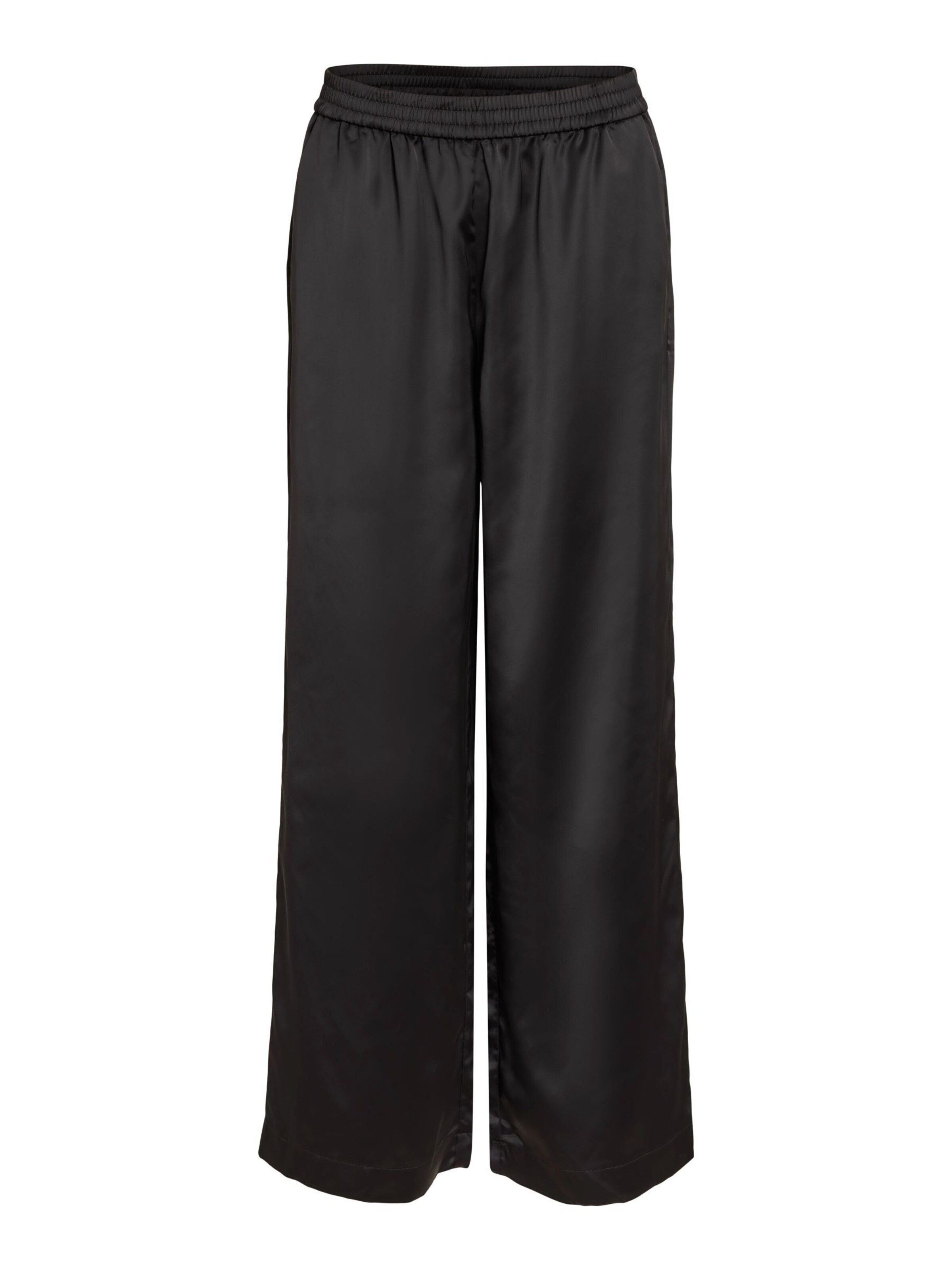 VILA - Acampanado Pantalón en negro: frente