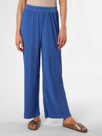 MORE & MORE Wide Leg Hose in Blau: Vorderseite