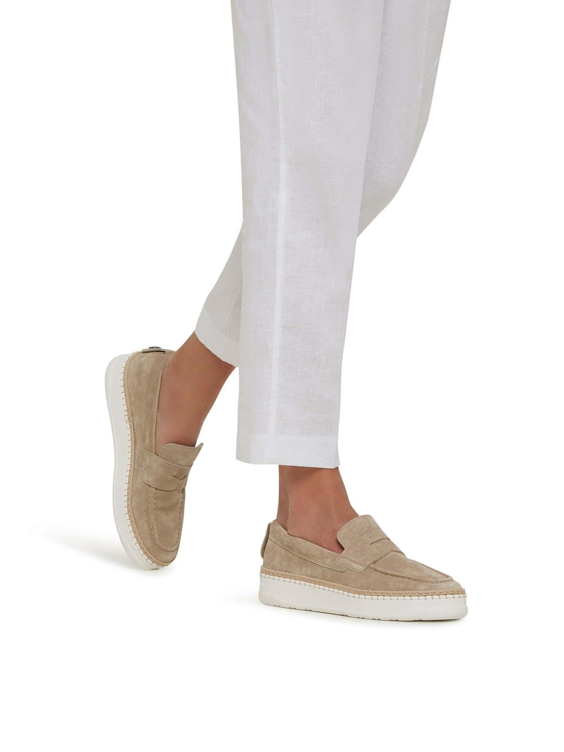 Voile blanche Moccasin 'LAYTON MOK 3' in Beige: front