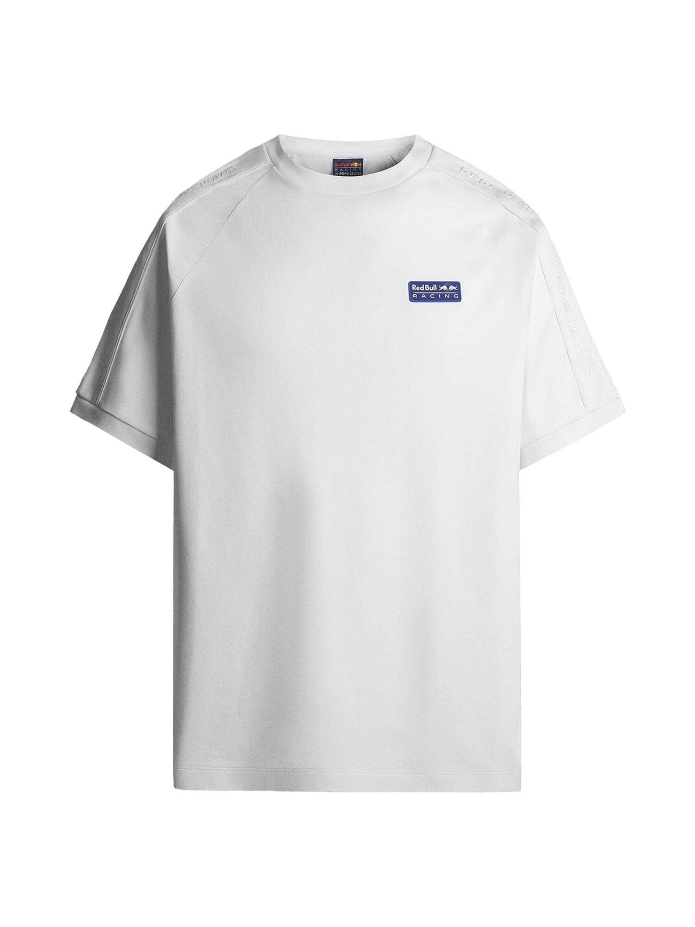 T-Shirt Pepe Jeans en blanc : devant
