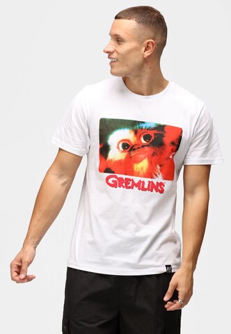 Recovered Shirt 'Gremlins Film' in White: front
